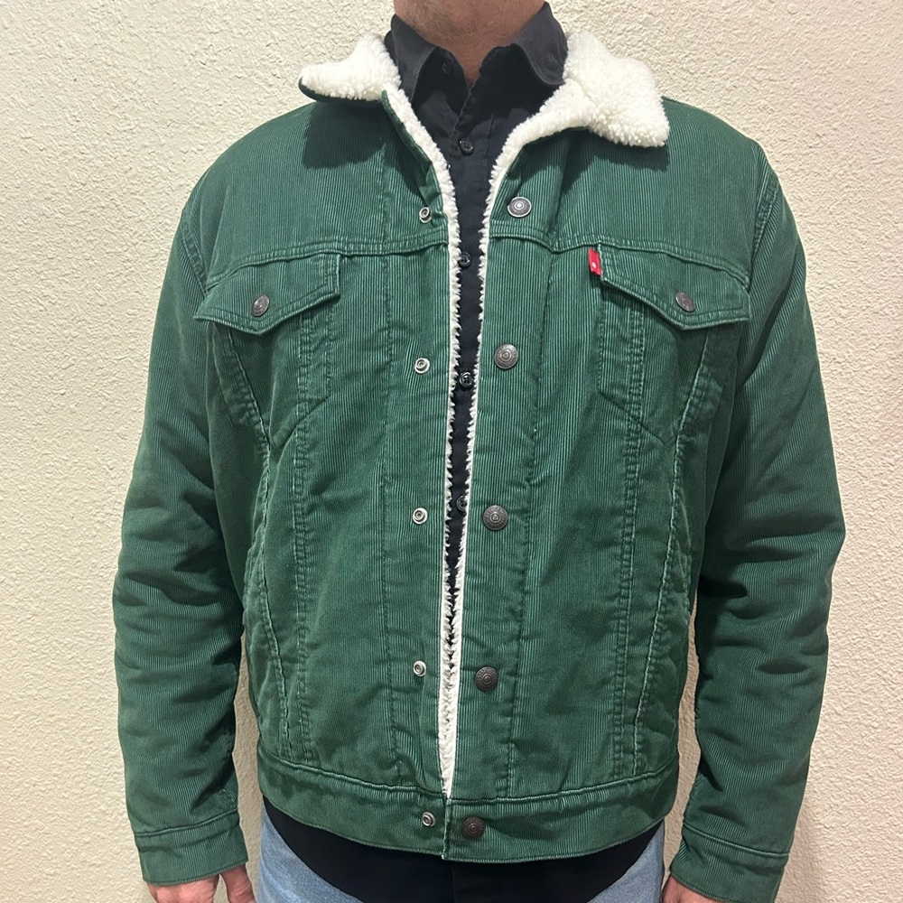 Levi’s corduroy trucker jacket